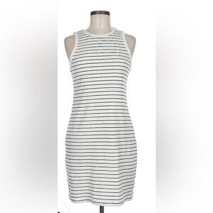 New A New Day Striped Dress White Navy Black Sz 4X